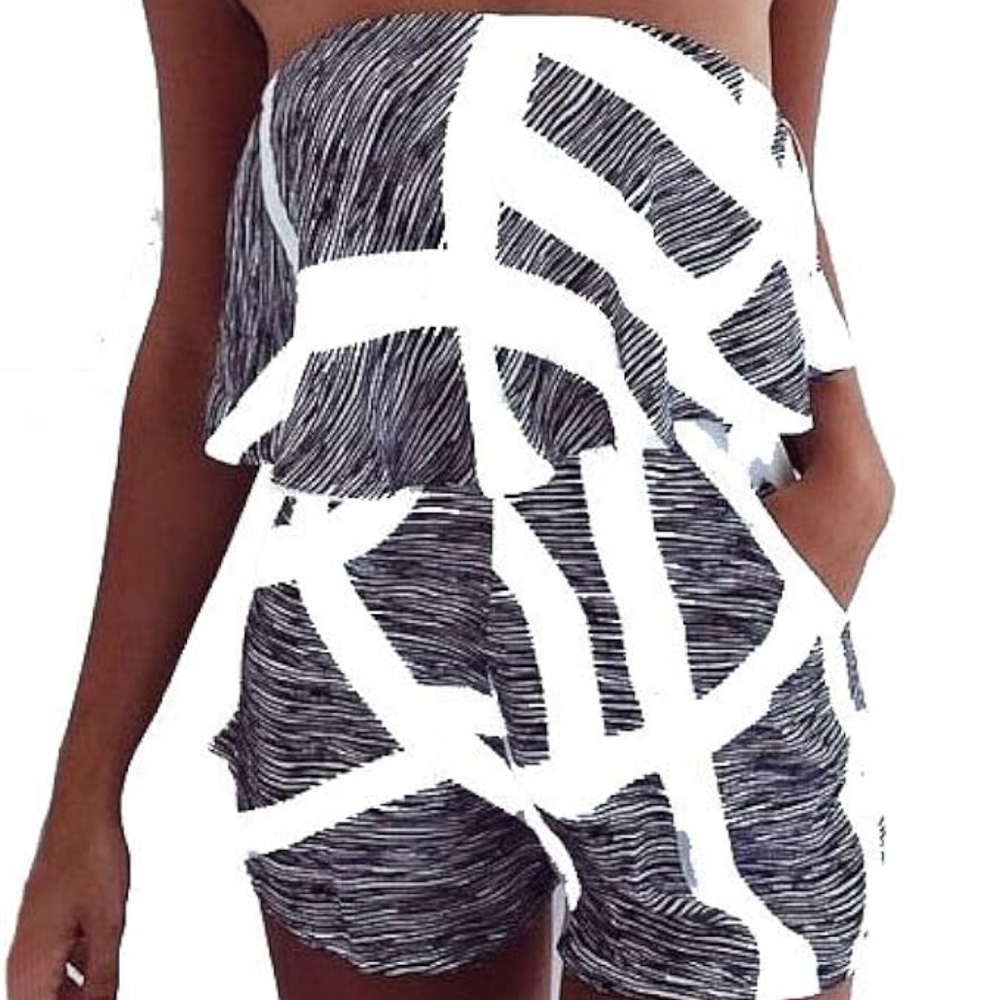 Women's off Shoulder Romper